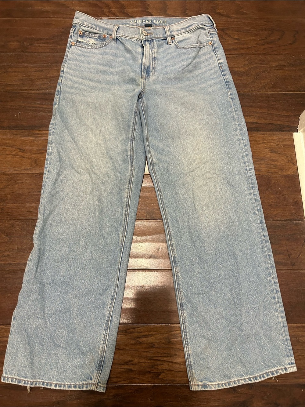 American Eagle Outfitters Light Blue Women’s strigid stovepipe Jeans size 10